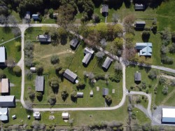 Aerial View of Lang Pioneer Village Museum